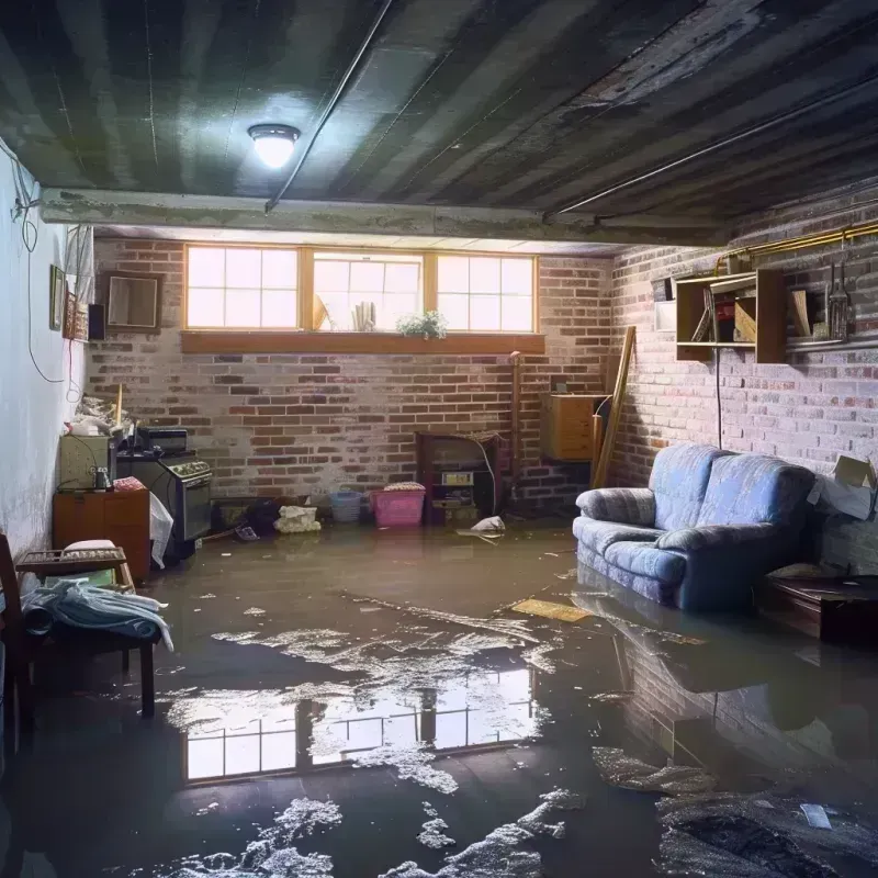 Flooded Basement Cleanup in Garrett, WA